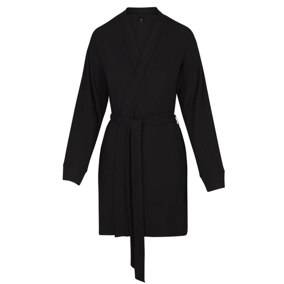 SKIMS Other - Skims Black Soft Lounge Robe
